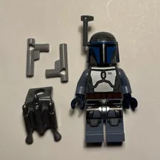 LEGO Star Wars The Clone Wars Jango Fett Minifigure sw0468 from Set 75015