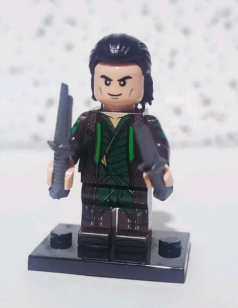 Custom Lego Loki Thor The Dark World printed Minifigure Thor love and Thunder 