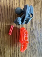 LEGO Bionicle Head Connector Toa Metru 47312 Brain Stalk 47313 Tran-Neon Orange