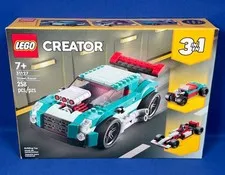 New STREET RACER - Lego 31127 CREATOR 3-in-1 Muscle Car HOT ROD Race Car 258 pc