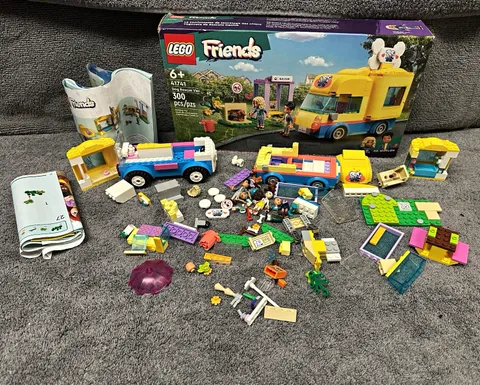 LEGO Friends 41741 Dog Rescue Van Set Box Manual Brick Set