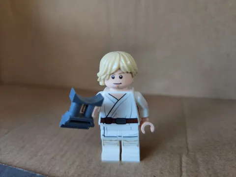 LEGO Star Wars Luke Skywalker Tatooine Minifigure sw0778 White Legs Pre-owned