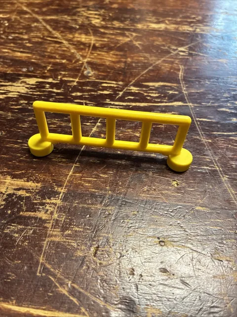 Original LEGO Duplo Fence Only 2214 (Yellow)