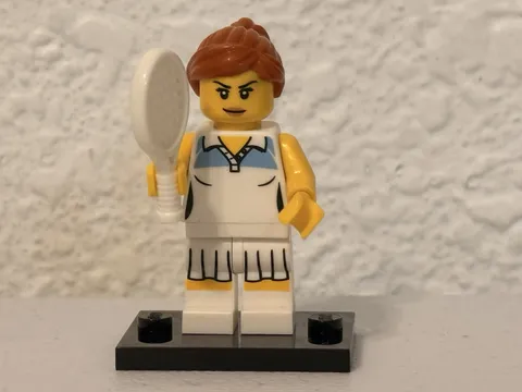 LEGO Minifigure Series 3 Tennis Player (complete), CMF