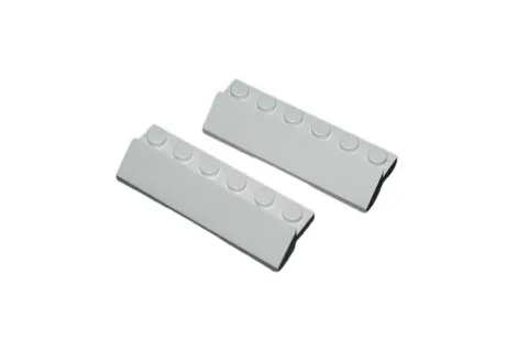 2 Lego® TRAIN Railway 9V RC Roof 6x2 WHITE STANDARD