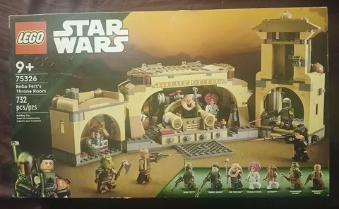 LEGO Star Wars: Boba Fett's Throne Room (75326) - Retired - New Factory Sealed