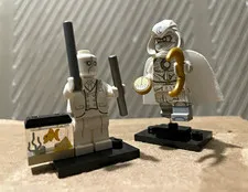 LEGO Minifigures Knight Series 2 71039 Limited Ed Lot of 2 w/ Accessories