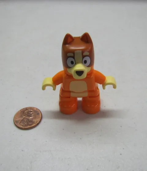 New Lego Duplo Bluey Sister Figure Australian Cattle Dog Red Heeler