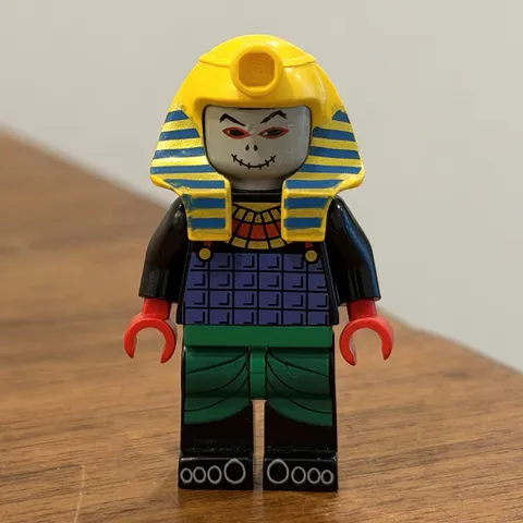 LEGO Pharaoh Hotep Minifigure Adventurers Desert adv021 5978 5988 5958 1183 2996