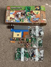 LEGO #21155 Minecraft The Creeper Mine 100% Complete