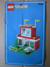 Lego System Building Instructions Instruction 6554