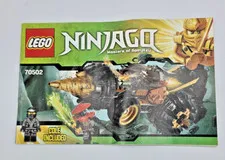 Lego Ninjago 70502 Cole's Earth Driller Instructions Manual Only 2013