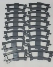 Lego Duplo Train Track Curved Lot of 12 Gray