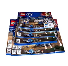 LEGO city Rocket Assembly & Transport Space 60229 manuals 1-11 2019 no bricks
