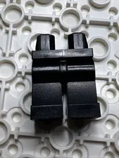 LEGO 970c00 Black Hips and Legs Plain