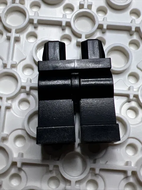 LEGO 970c00 Black Hips and Legs Plain