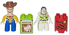 LEGO Duplo Toy Story Woody Buzz Lightyear Figures Hamm Brick Dynamite Brick
