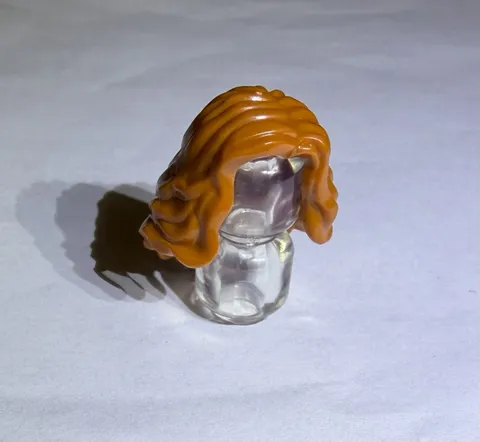 Lego Minifigure Hair Wig Part Woman Girl Dark Orange Long New City No 106