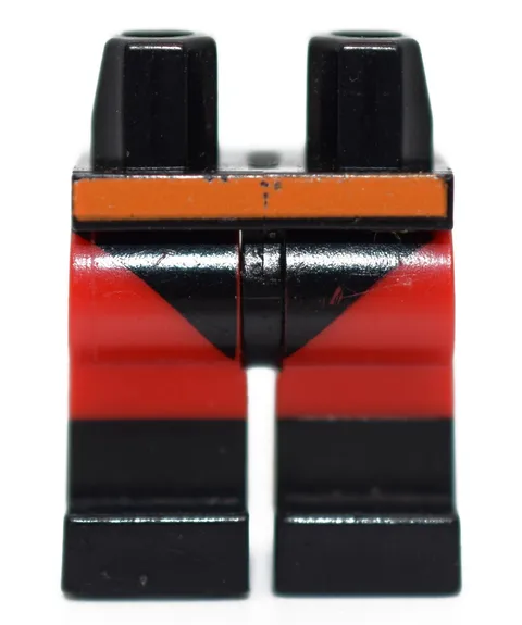 LEGO Minifigure Legs Black Leotard red orange Mr Incredible series 1 cmf 6147309