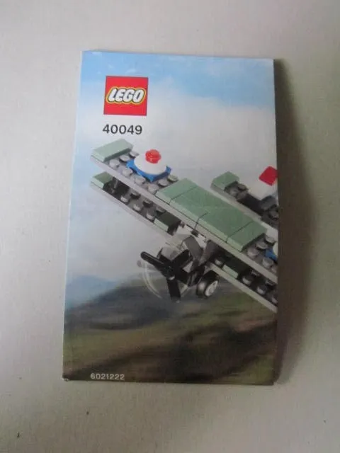 Lego Building Instructions Instruction 40069 Airplane Airplane
