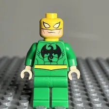 LEGO Super Heroes Iron Fist Minifigure (sh0041) From Set 6873 Genuine Rare - 1K