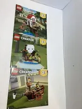 Lego 31078 Creator 3 In 1 Instruction Manual Books Only Lot Of 3