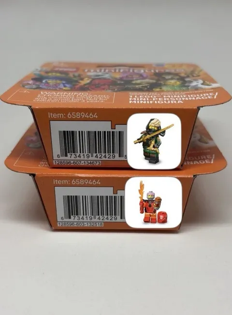 LEGO CMF Series 29 Bionicle Cosplayer Toa Tahu and Mysterious Ronin Lloyd NIB