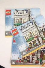 LEGO Creator Expert 10243 Parisian Restaurant  Instruction Manual Booklet Guides