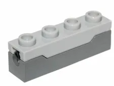 LEGO® Part 15301c01 - Projectile Launcher, 1 x 4 Spring Shooter