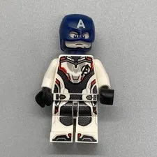 LEGO® Marvel Minifigure - Captain America Avenger - White Jumpsuit