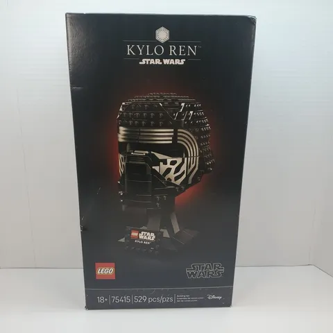 Box ONLY Lego 75415 Star Wars Kylo Ren Helmet *Read No Legos*