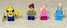 LEGO Minions Minifigures Lot Stuart Margo Edith Lucy mnn005 mnn031 mnn025 mnn026