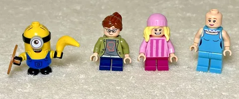 LEGO Minions Minifigures Lot Stuart Margo Edith Lucy mnn005 mnn031 mnn025 mnn026