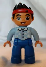 Lego Duplo Disney Jake & The Never Land Pirate Figure Jake Replacement Figure