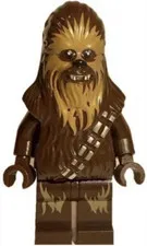 LEGO Star Wars Chewbacca Minifigure Brown with Bandolier Plastic Figure