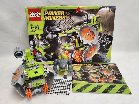 LEGO Power Miners Rock Wrecker 8963 - Complete with Box & Manual 