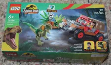 Lego Jurassic Park 30th Dilophosaurus Ambush 76958. New in sealed box. 211 pcs.