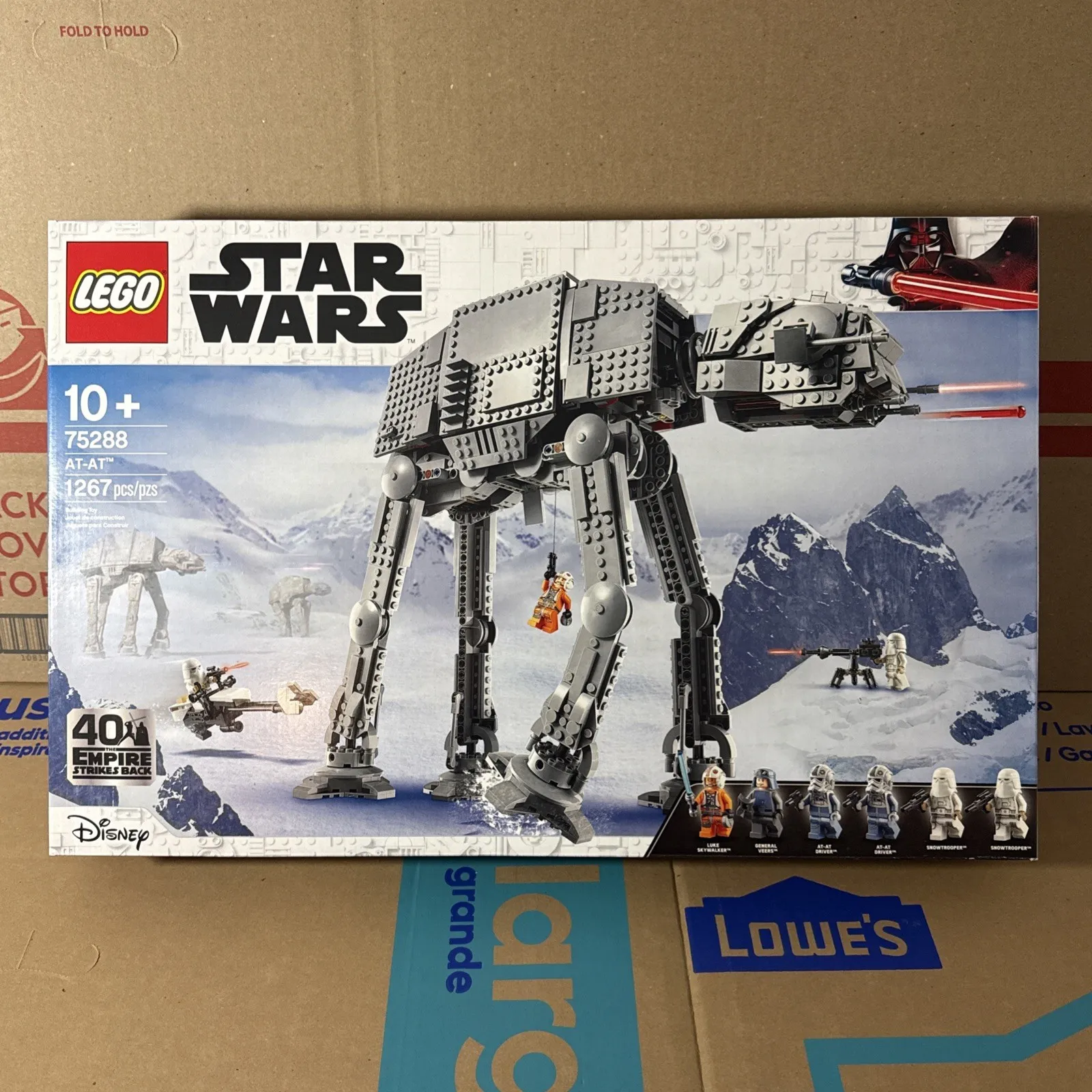 LEGO Star Wars AT-AT Walker 75288 1267pc 40th Anniversary 10+ 2020 Box