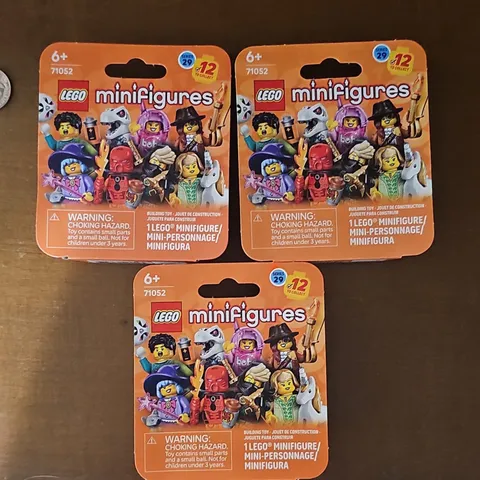 LEGO Minifigures Series 29 71052 Mystery Pack Minifigure Lot of 3 Age 6+