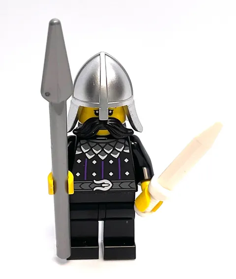 Lego Dustmark Keep Serpent Minifigure - Bounty Guild Leader -Bricklink - Castle