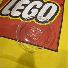 Lego Dish Trans Clear, 6x6 round Inverted Solid studd Radar H36