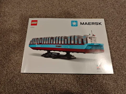 LEGO 40955: Maersk Dual-Fuel Container MANUAL ONLY