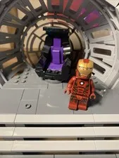 LEGO IRON MAN MINIFIG MARK 45 RARE SUPER HERO TONY STARK AVENGERS AGE OF ULTRON