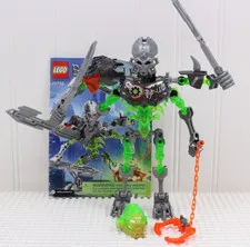 LEGO 70792 Bionicle Skull Slicer Complete Build Retired Set 2015