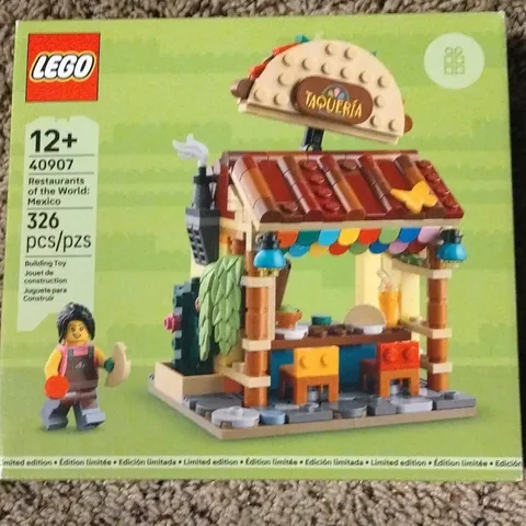 LEGO Restaurants of the World: Mexico (40907) Taqueria Taco Stand - NEW