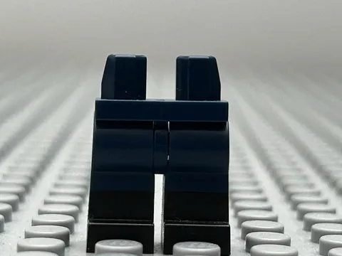 Lego Piece 970c00pb0411 Dark Blue And Black Duel Molded Legs 2019 Exclusive