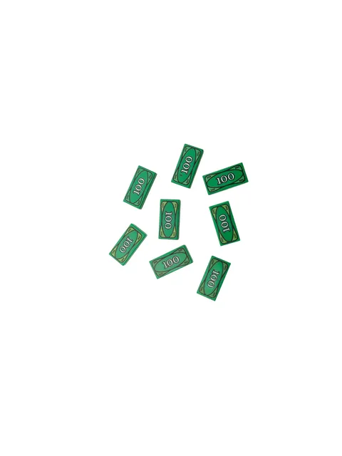 8 Lego® TRAIN 9V RC Brick Tile Money Bills 2x1 GREEN