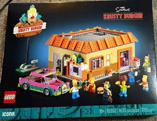 LEGO Icons The Simpsons Krusty Burger 10352 Building Set 1635 pcs Age 18+