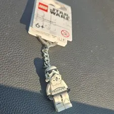 LEGO Star Wars Stormtrooper Minifigure Keychain Keyring 853946 Age 6+