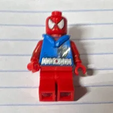 LEGO Spider-Man Minifigure Red & Blue Plastic Figure, 1 Piece, Ages 5+